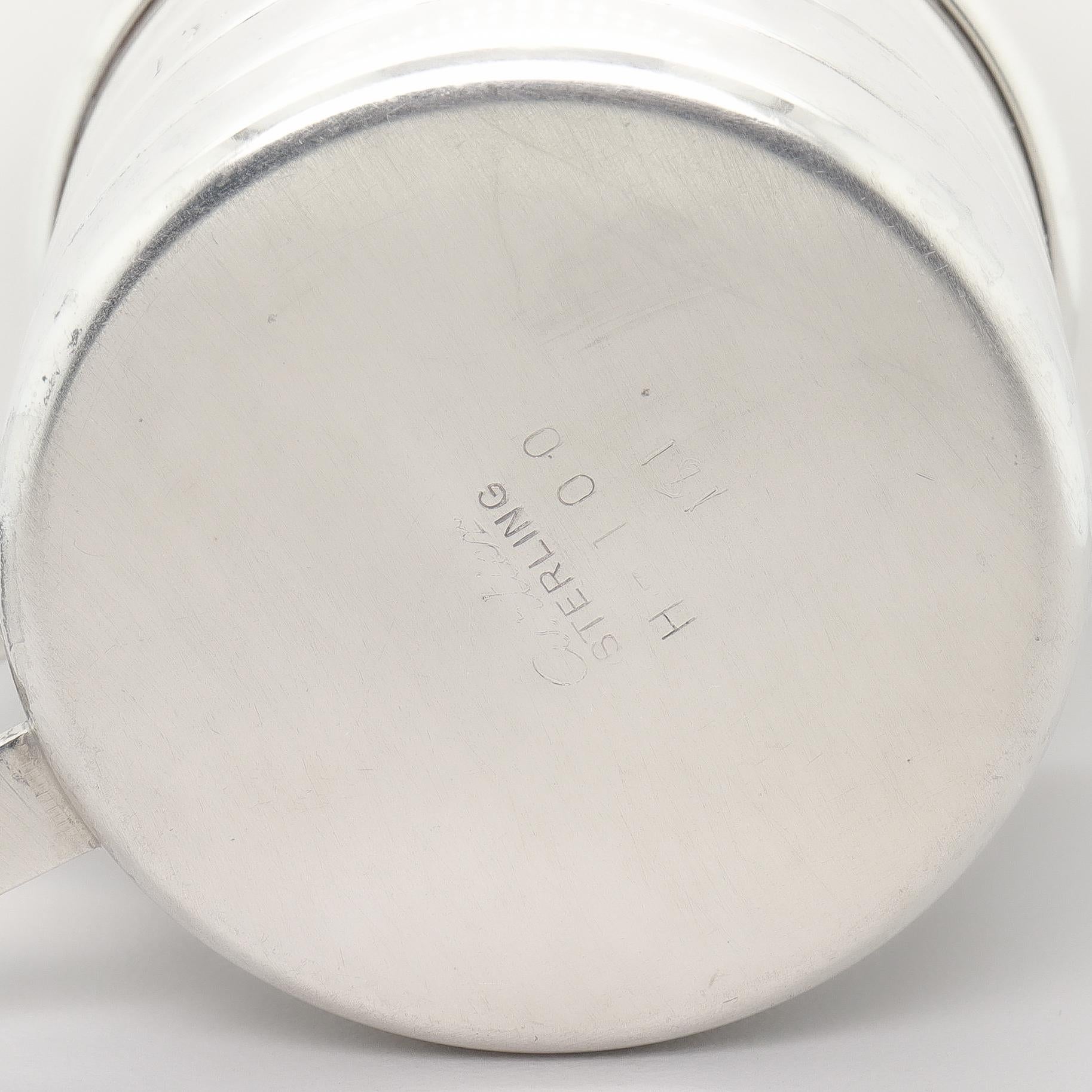 Misuratore da bar / Jigger d'epoca in argento sterling di Cartier in vendita 10