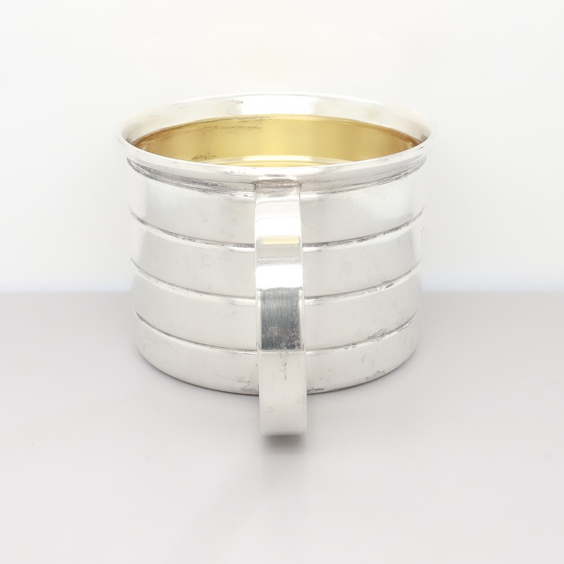 Misuratore da bar / Jigger d'epoca in argento sterling di Cartier in vendita 1