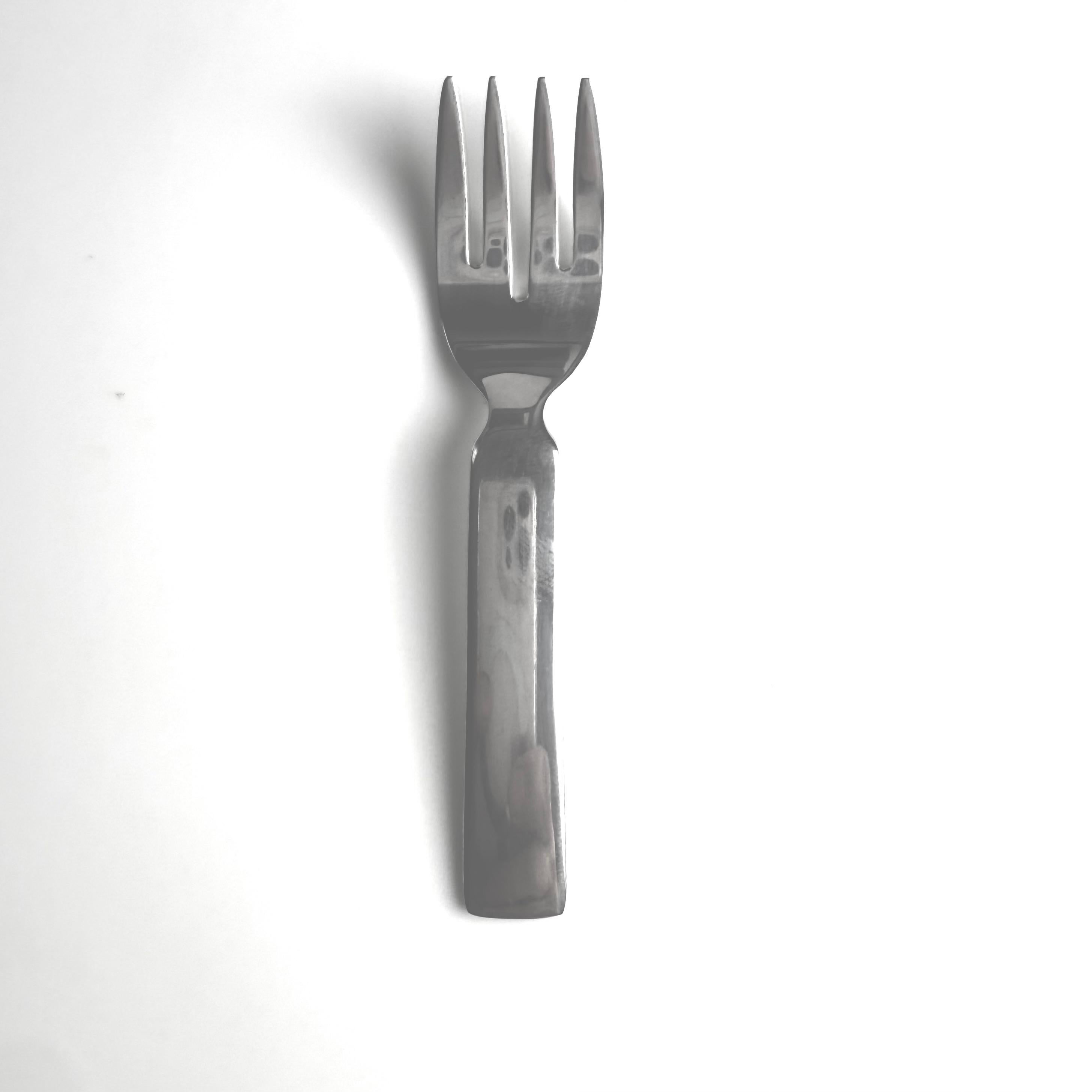 Vintage Cartier Sterling Silver Child's Fork Signed .925 Silver en vente 2