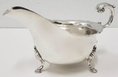 Vintage Cartier Sterling Silver Gravy Boat