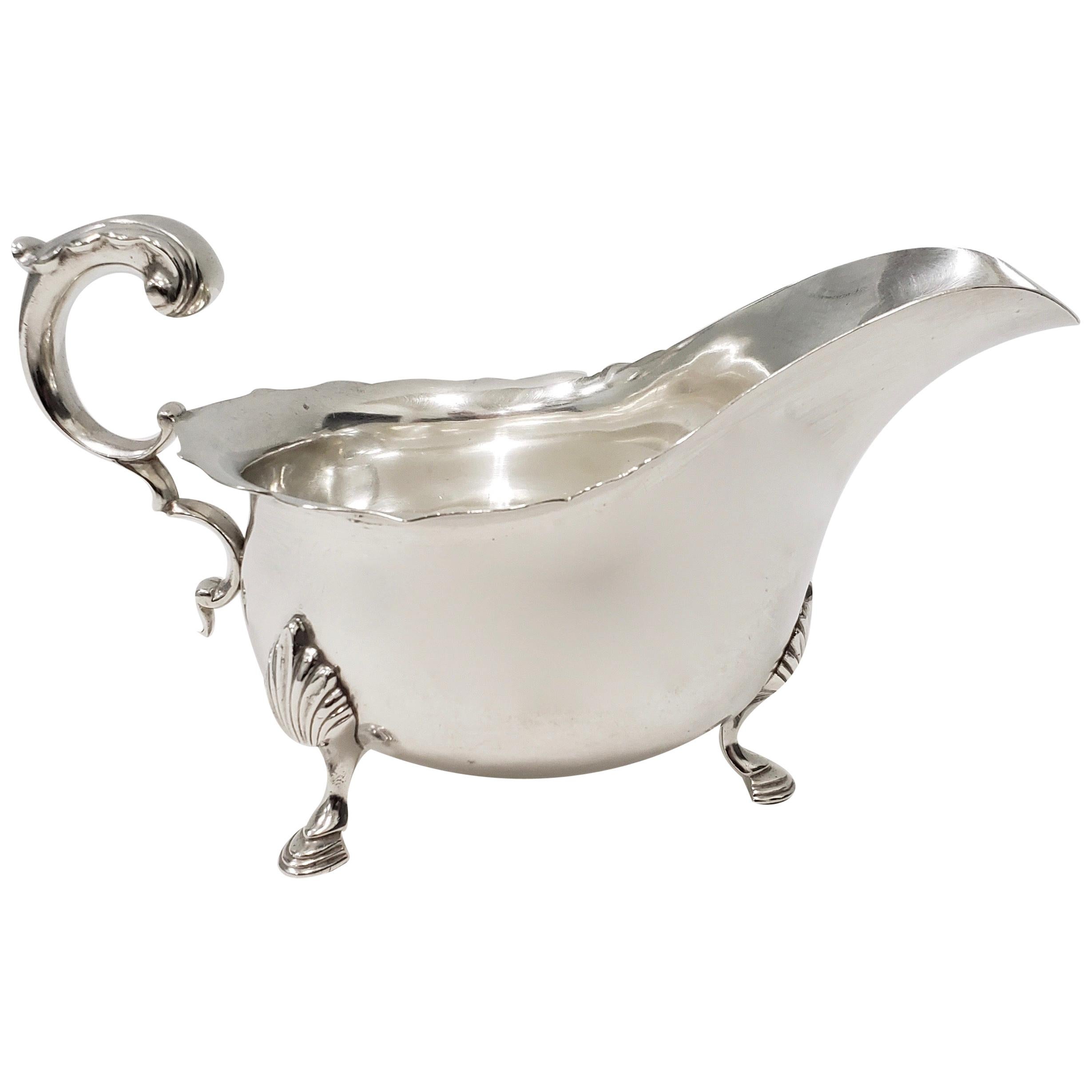 Vintage Cartier Sterling Silver Gravy Boat