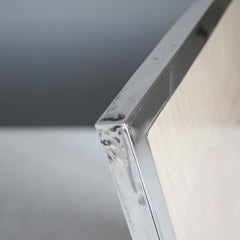 Vintage Cartier Sterling Silver Picture Frame, Classic Monogrammed Photo Frame