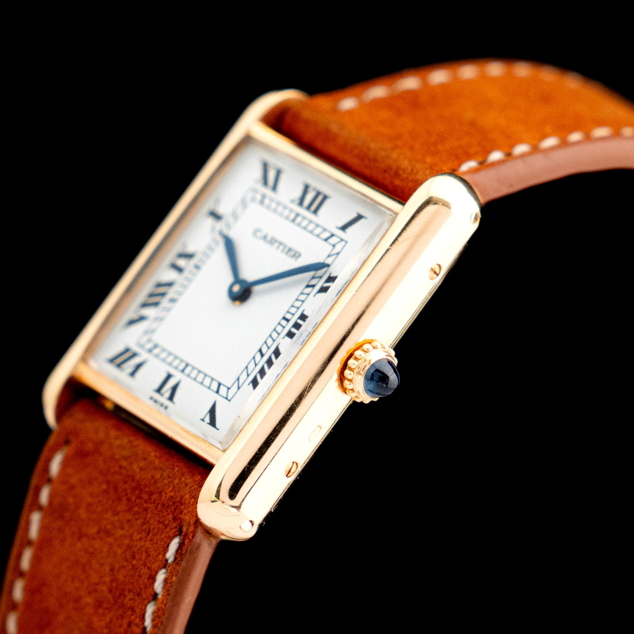 how to wind cartier tank