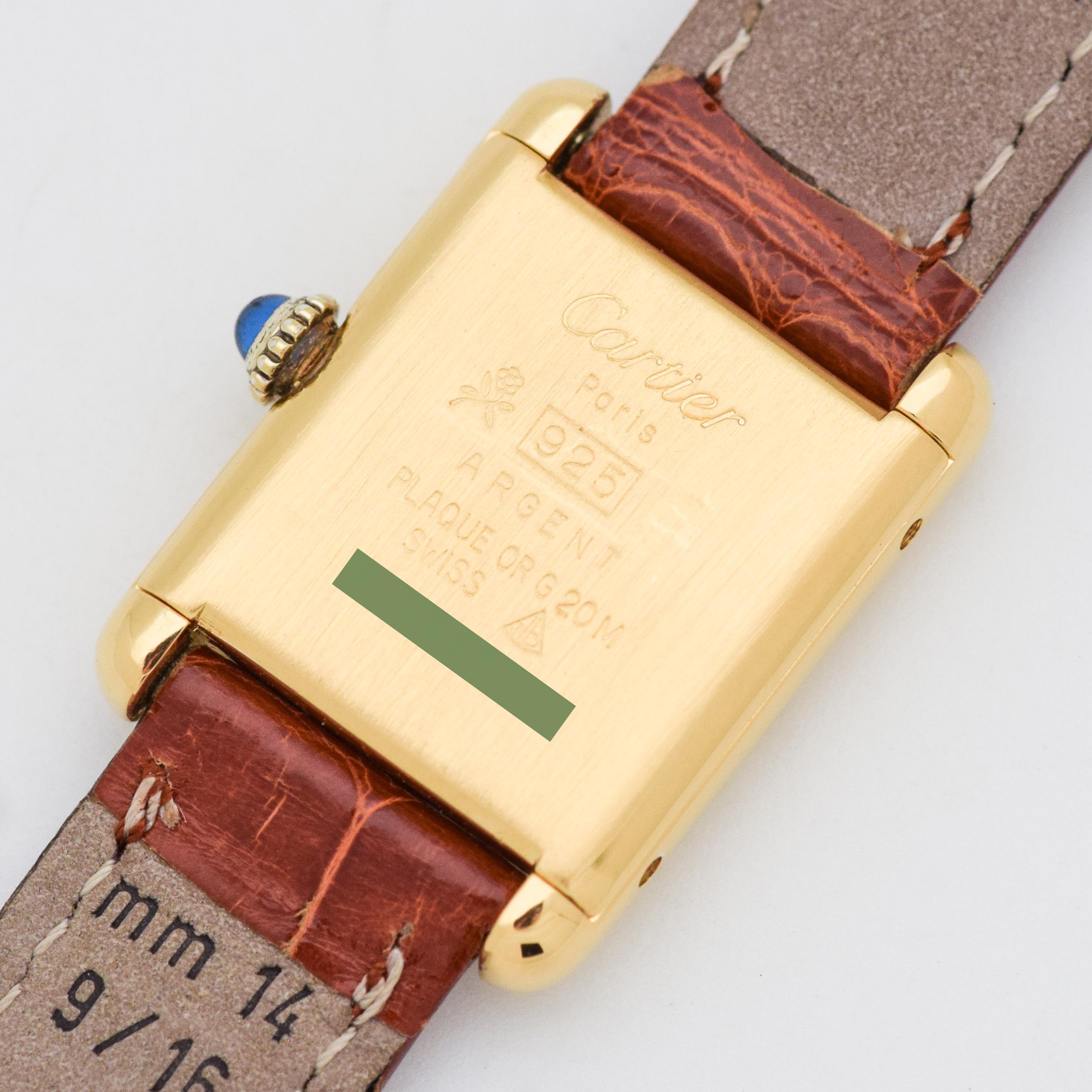 must de cartier watch vintage