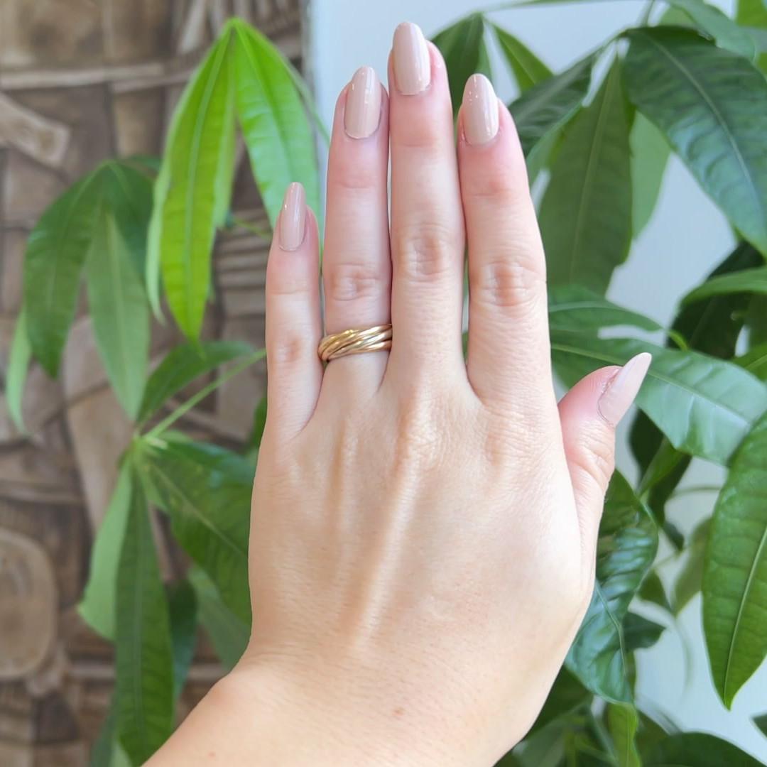 cartier trinity 7 band ring