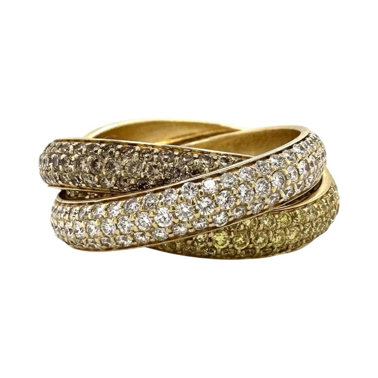 Cartier Tre Ori Trinity Cartier Anello Trinity Cartier Fedina