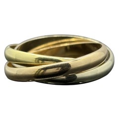 Vintage Cartier Trinity Band Sz 61 - US 9 1/2
