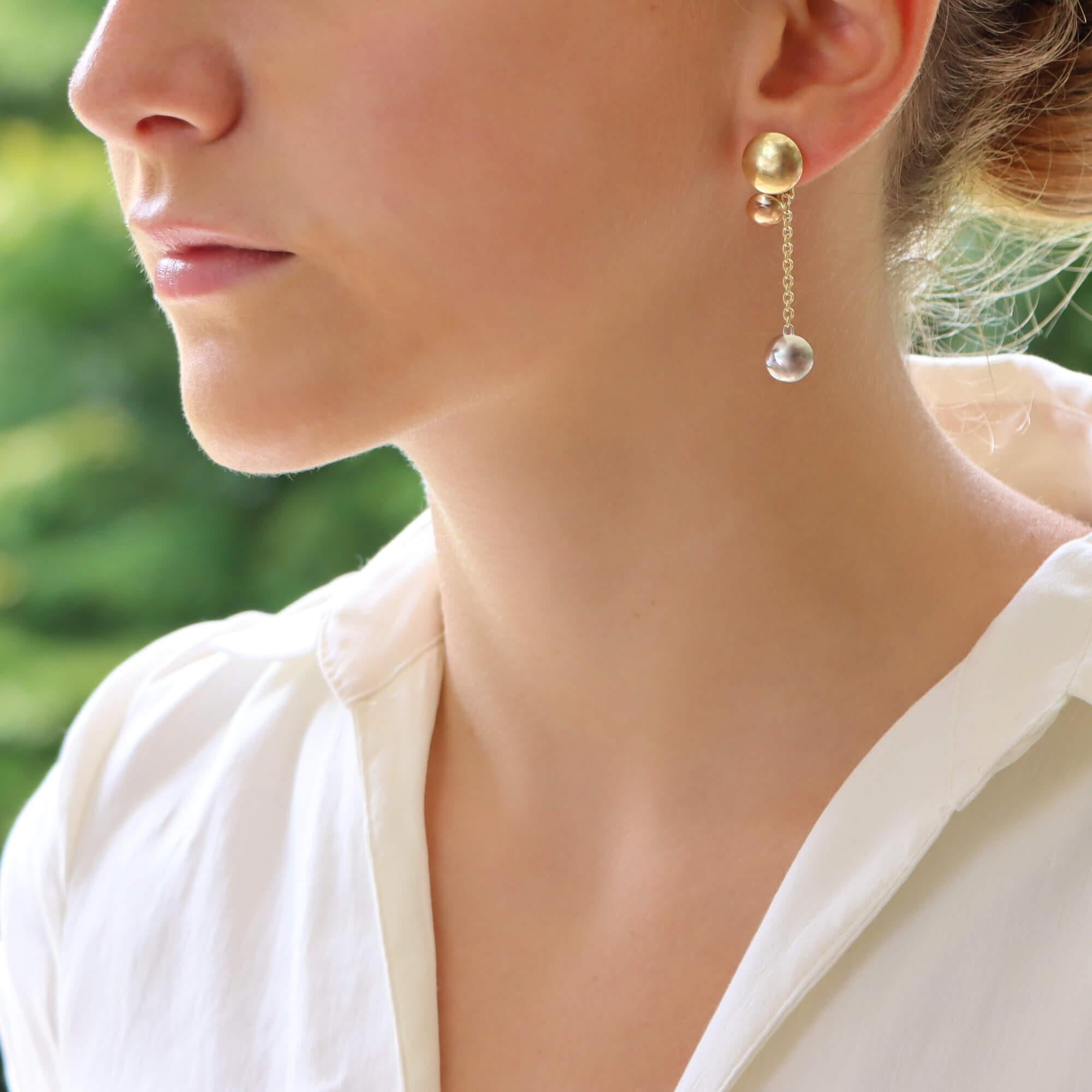 cartier trinity earrings vintage