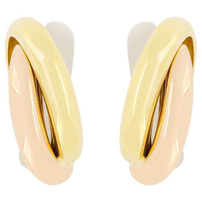 Vintage Cartier Trinity Earrings, c.1980s