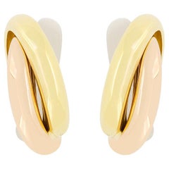 Vintage Cartier Trinity Earrings, c.1980s