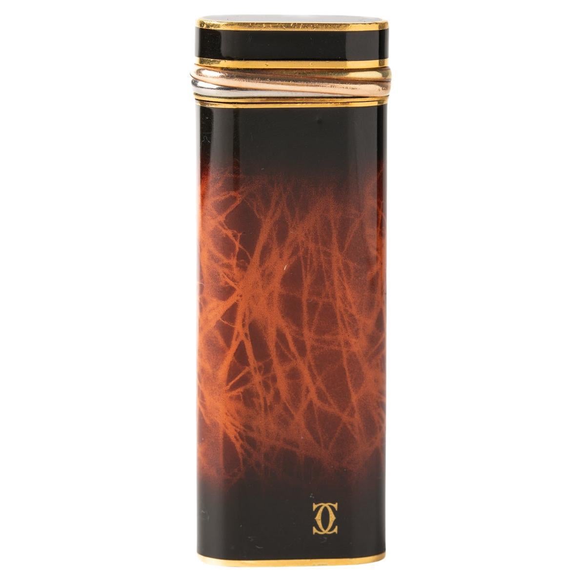 Vintage Cartier 'Trinity" Gold Plated Lighter