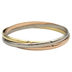 White Gold Bangles