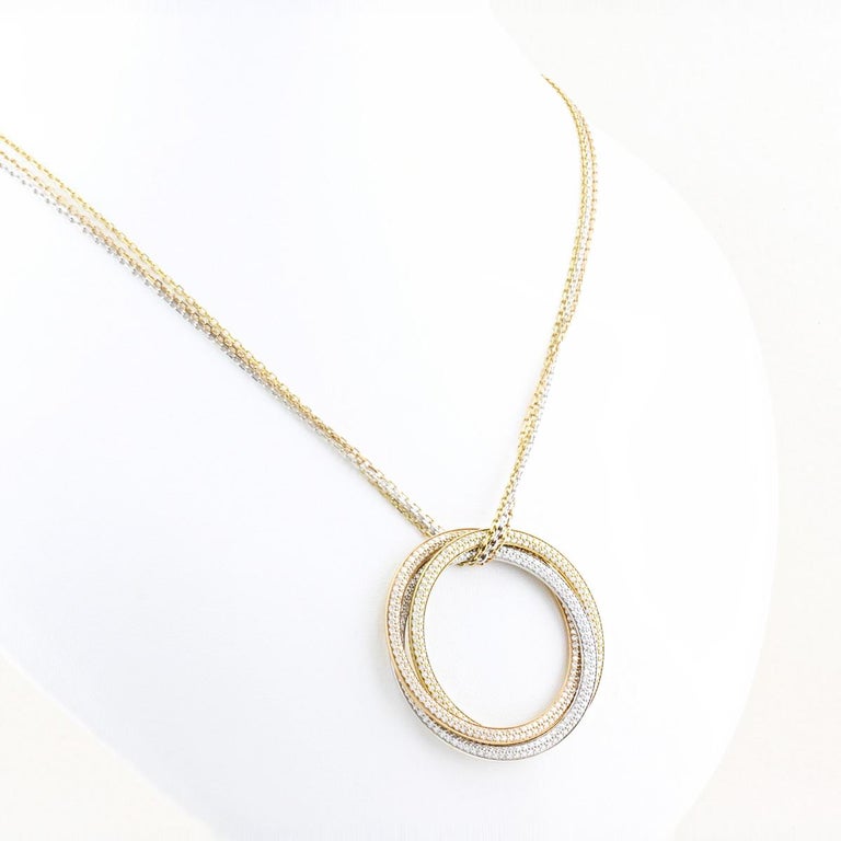 Vintage Cartier Trinity Necklace photo 3
