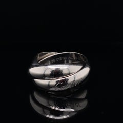Vintage Cartier Trinity-Ring aus 18 Karat Weißgold
