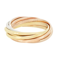 Vintage Cartier ‘Trinity’ Seven Band Ring, c.1990s