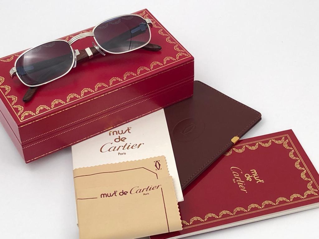 lunettes cartier bois