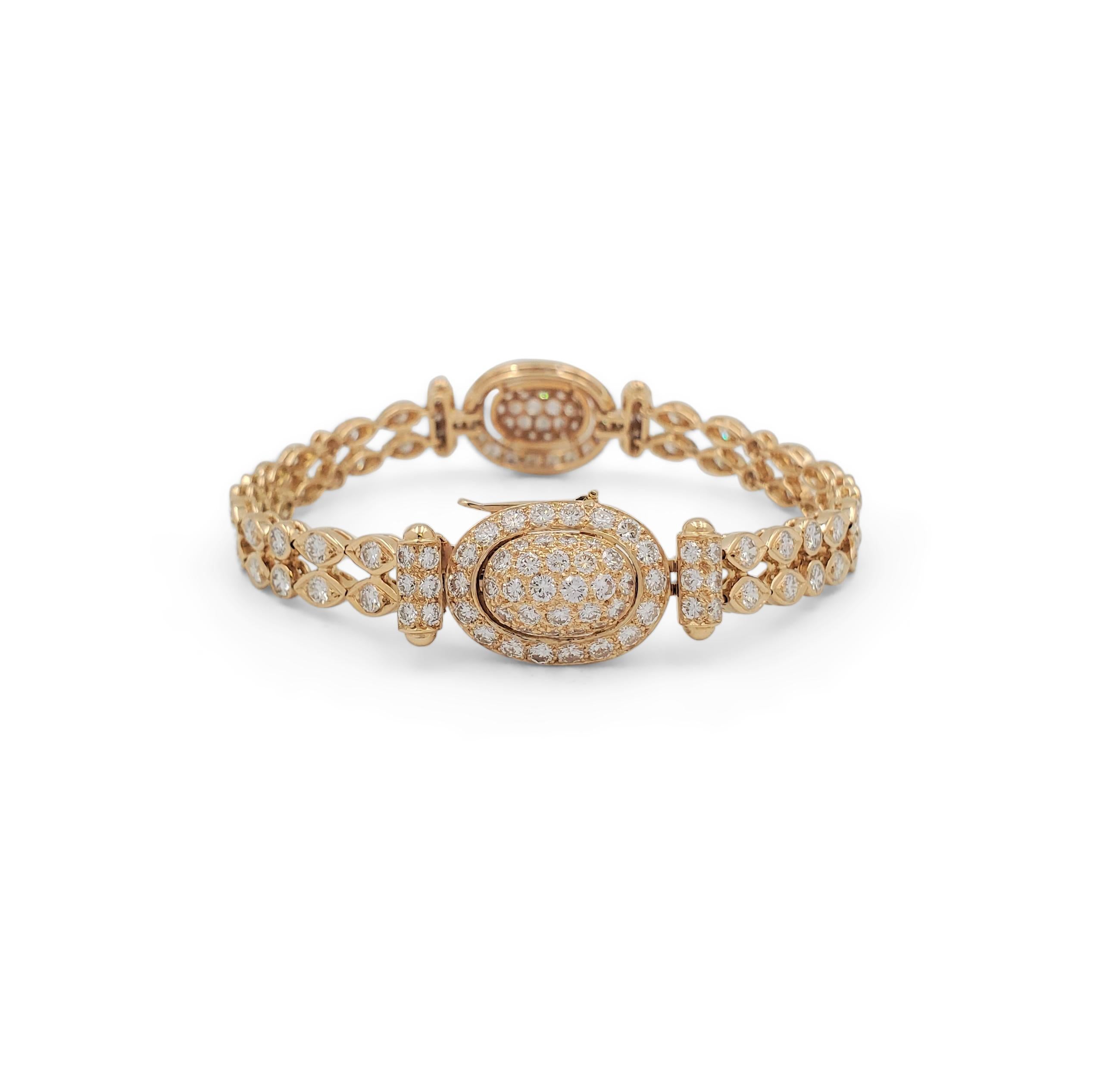 vintage cartier diamond bracelet 