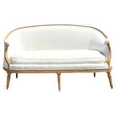Vintage Carved Canape Sofa