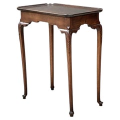 Vintage Carved Clam Shell Tea Table