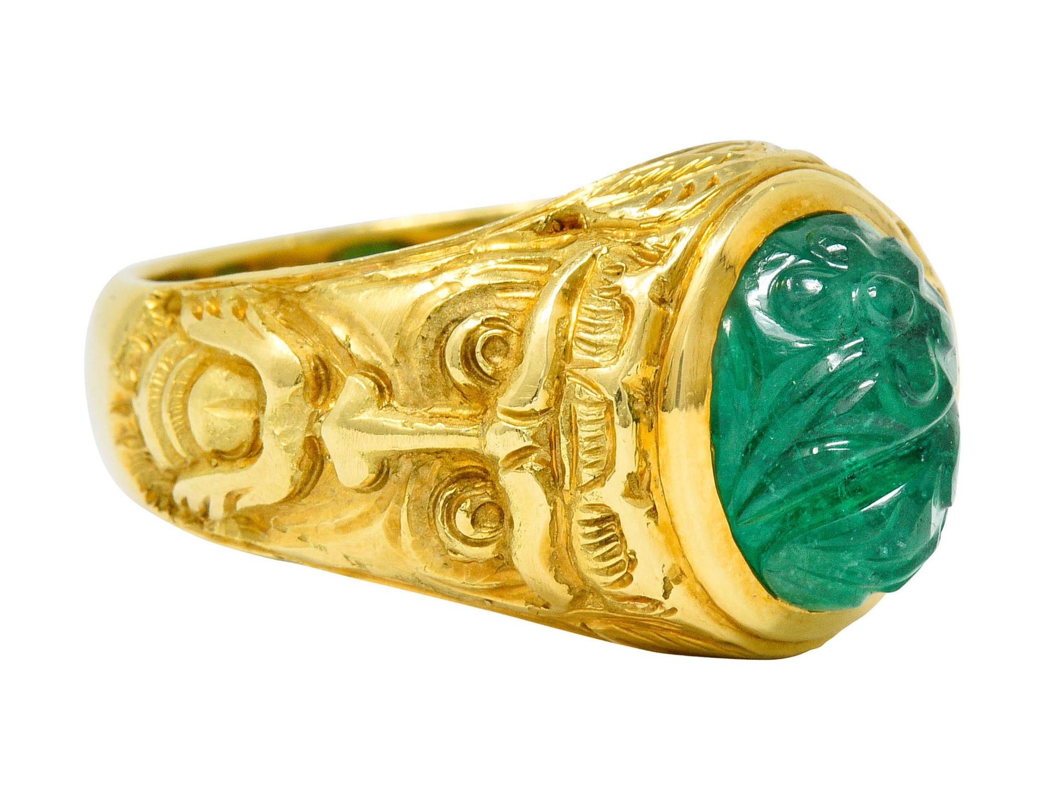 green man ring