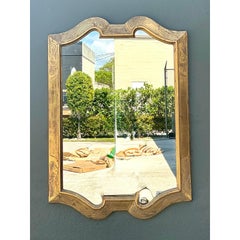 Vintage Carved Gilt Mirror
