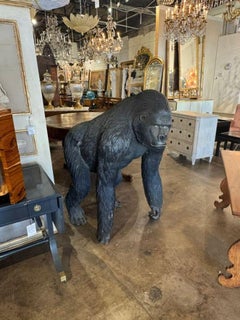 Vintage Carved Gorilla