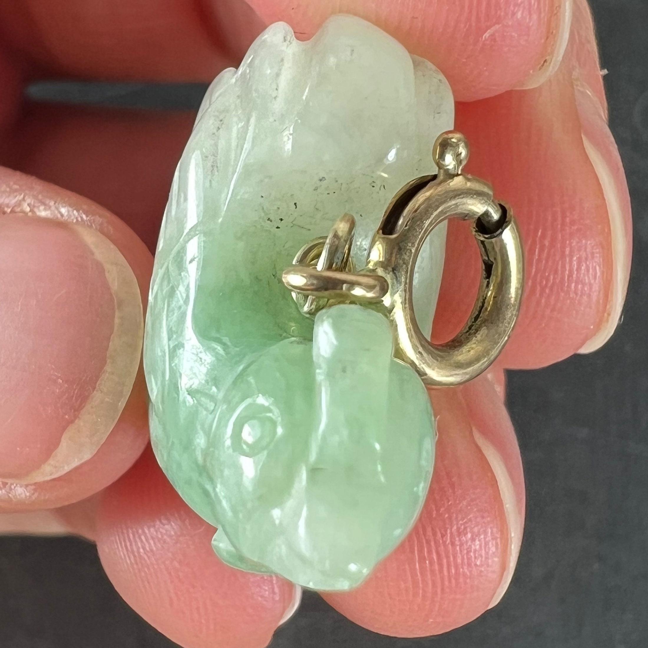Vintage Byene & Greene Greene & Greene Pendentif Charm en or jaune 9K en vente 5