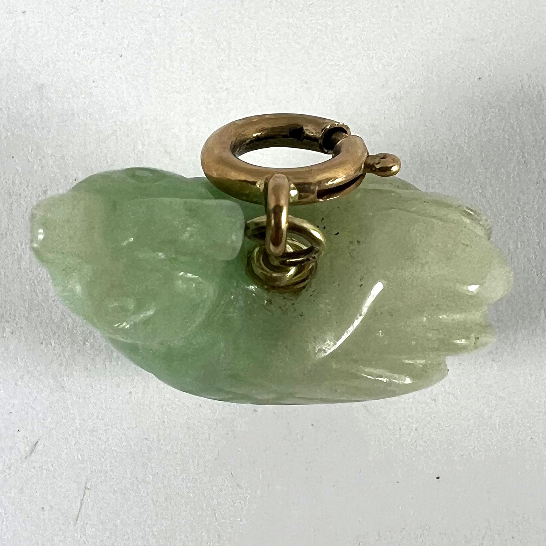Vintage Byene & Greene Greene & Greene Pendentif Charm en or jaune 9K en vente 10