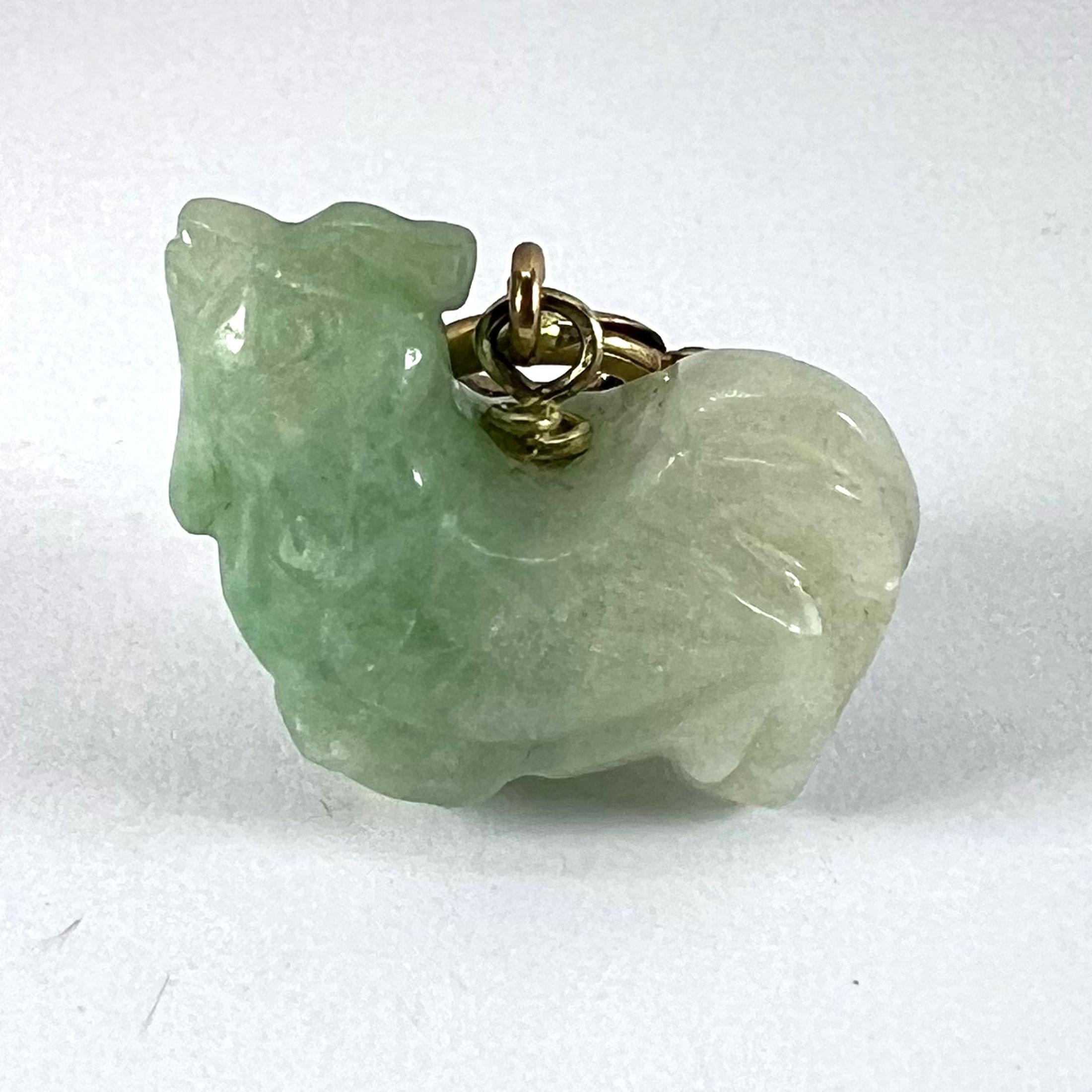Vintage Byene & Greene Greene & Greene Pendentif Charm en or jaune 9K en vente 12