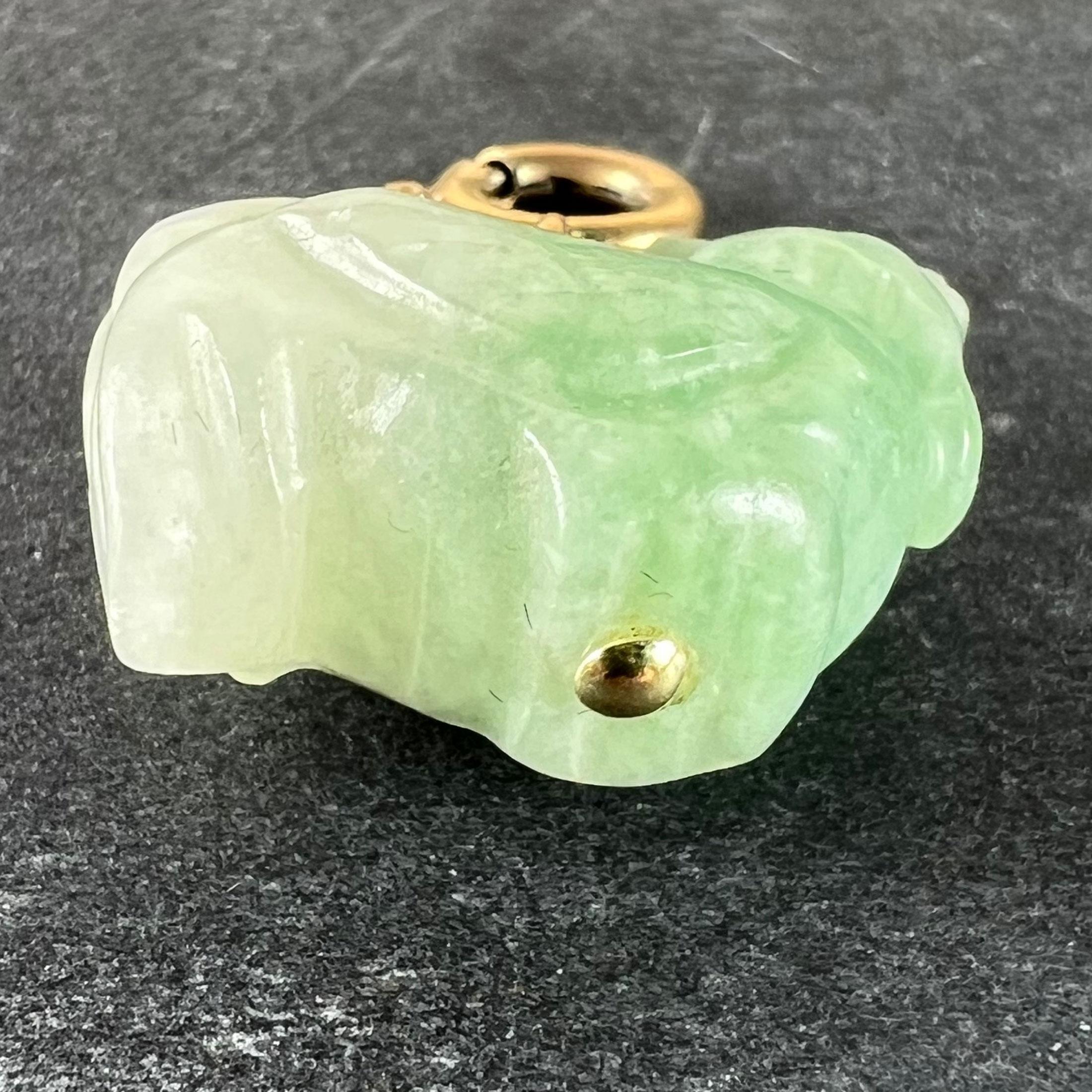 Vintage Byene & Greene Greene & Greene Pendentif Charm en or jaune 9K Bon état - En vente à London, GB