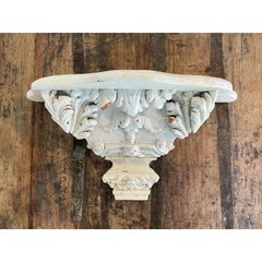 Vintage Carved Wood Bracket