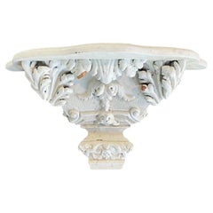 Vintage Carved Wood Bracket