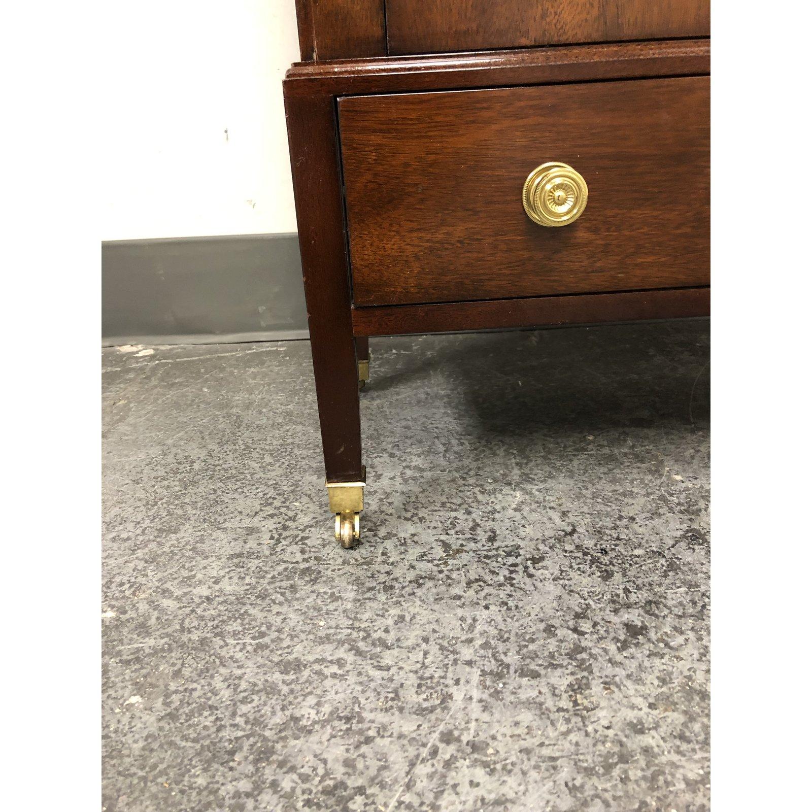 Regency Vintage Cascade Wood Dark Finish Cabinet Hutch