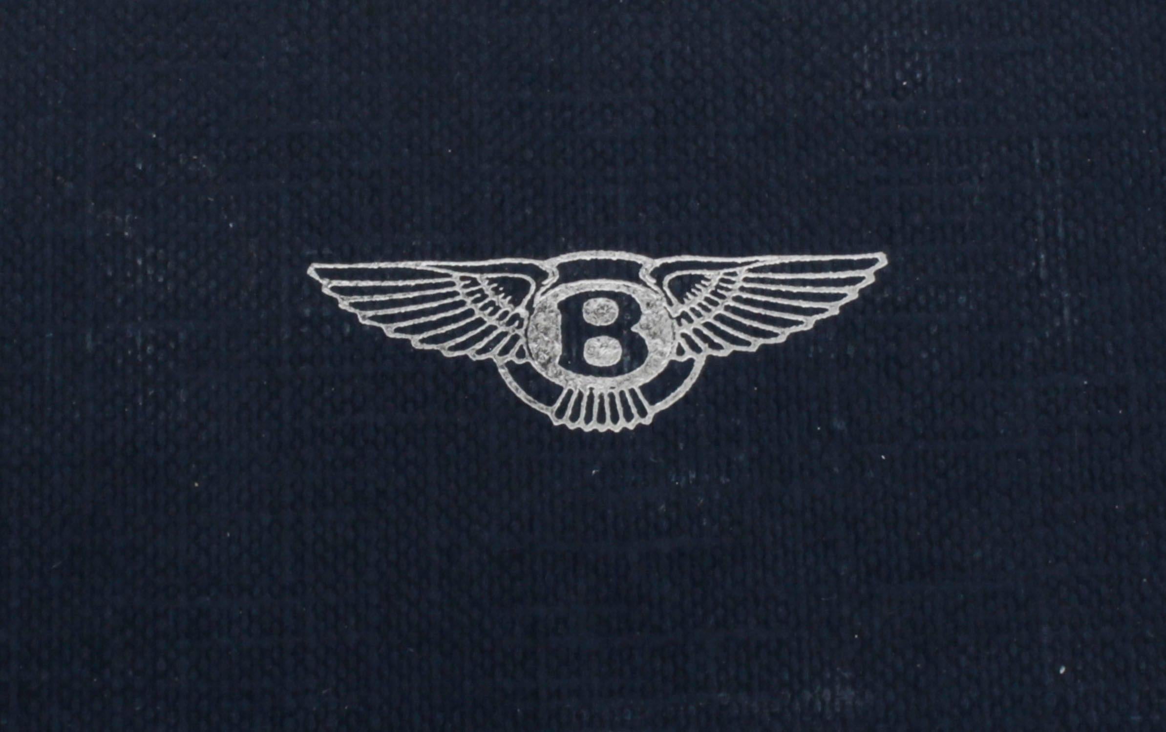 20ième siècle Coupe-papier vintage Bentley à double aiguille en chrome de la fin du 20e siècle en vente