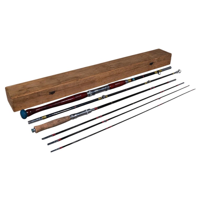 antique bamboo fly fishing rod Hawes, H.W. - 9' 3/2 5wt PJs Fine Bamboo Rods  Collector Series Built for anglers who cherish tradition and demand performance Vintage Cased Fishing Rod Set,
