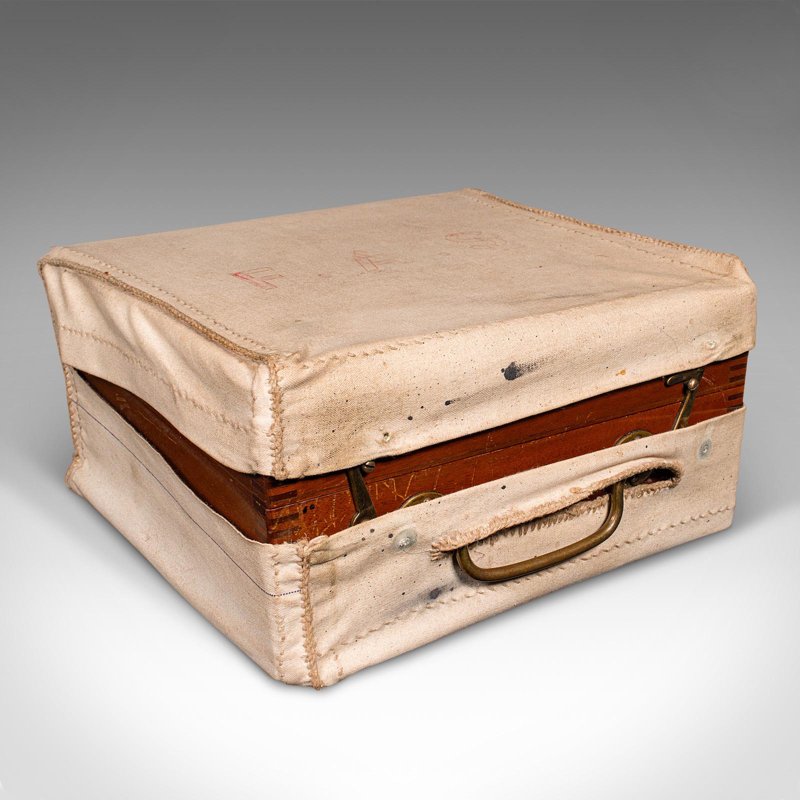 Sestante d'epoca in scatola, inglese, nautico, strumento scientifico portatile, C.C. 1960 4