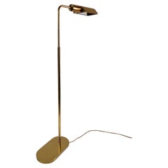 Casella Lighting Vintage Lámpara de pie ajustable de latón