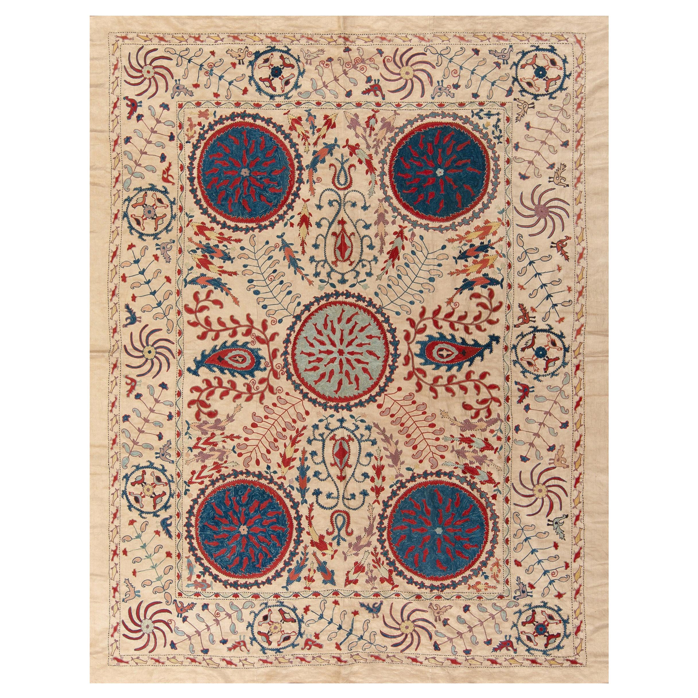 Magnificent Uzbek Suzani For Sale at 1stDibs