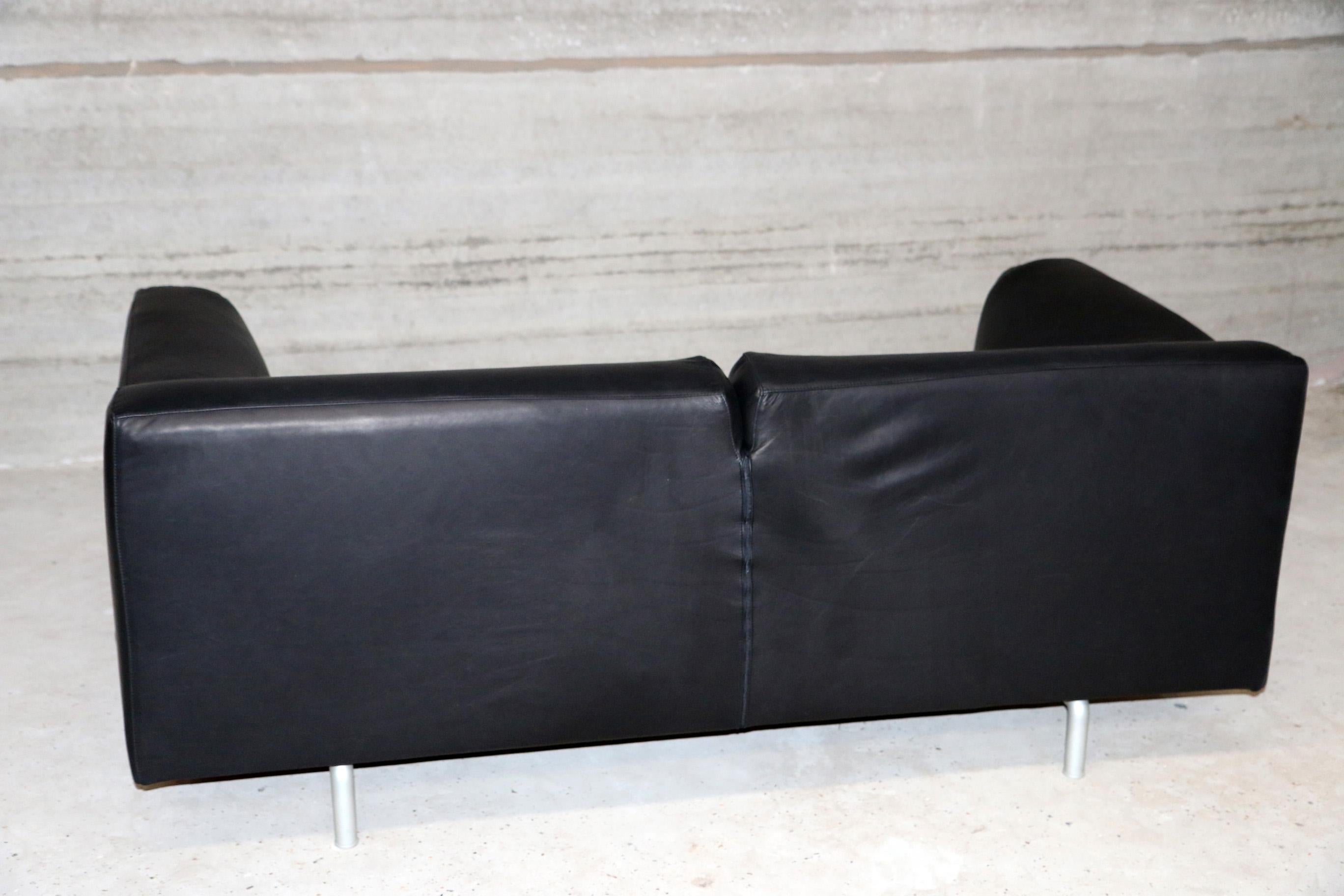 Late 20th Century Vintage Cassina 2-Seat 250MET Designed by Piero Lissoni For Sale