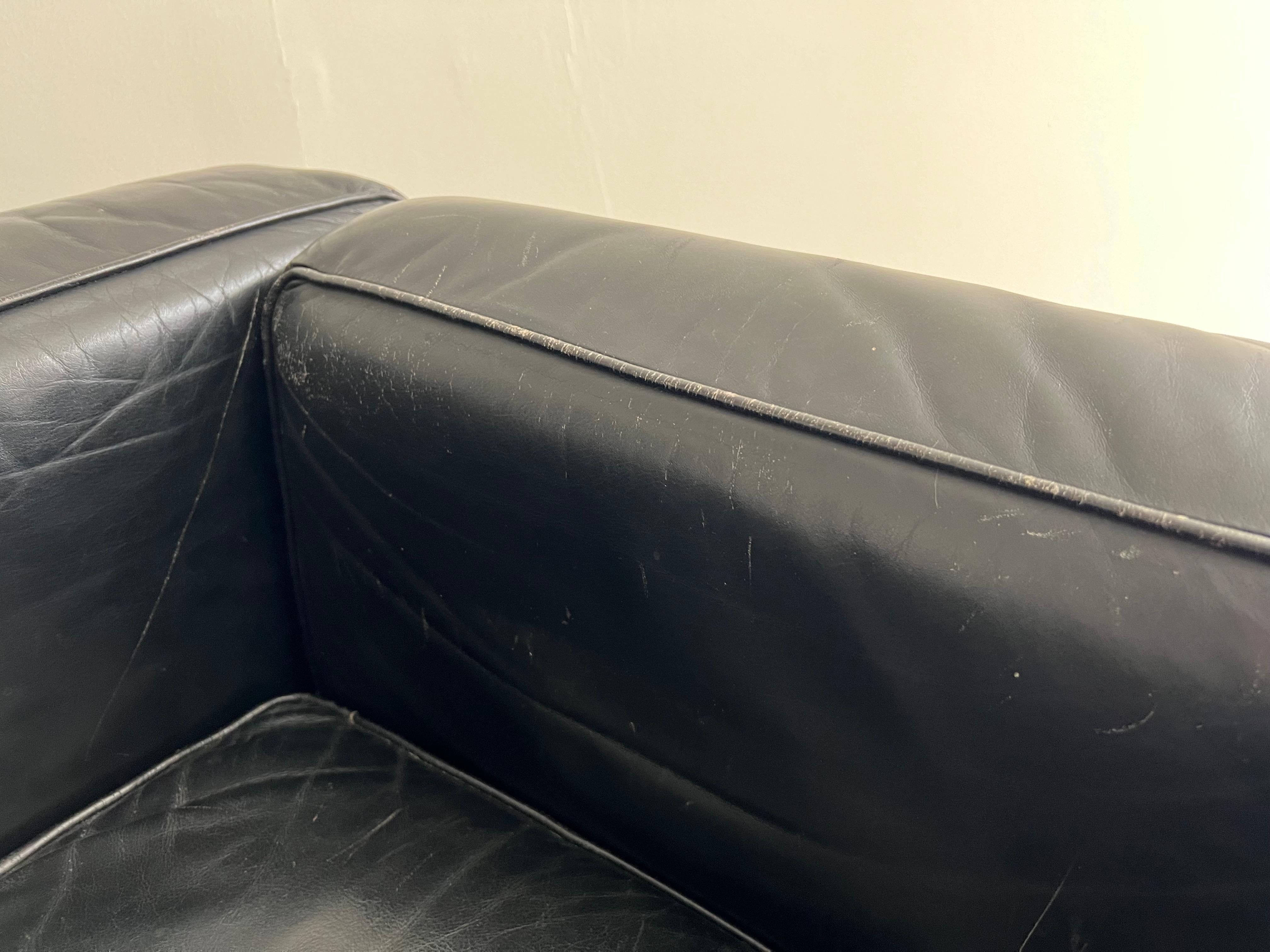 Vintage Cassina Le Corbusier, Jeanneret, and Perriand LC2 Club Chair 8