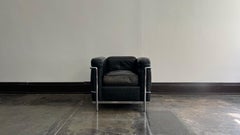 Vintage Cassina Le Corbusier, Jeanneret, and Perriand LC2 Club Chair