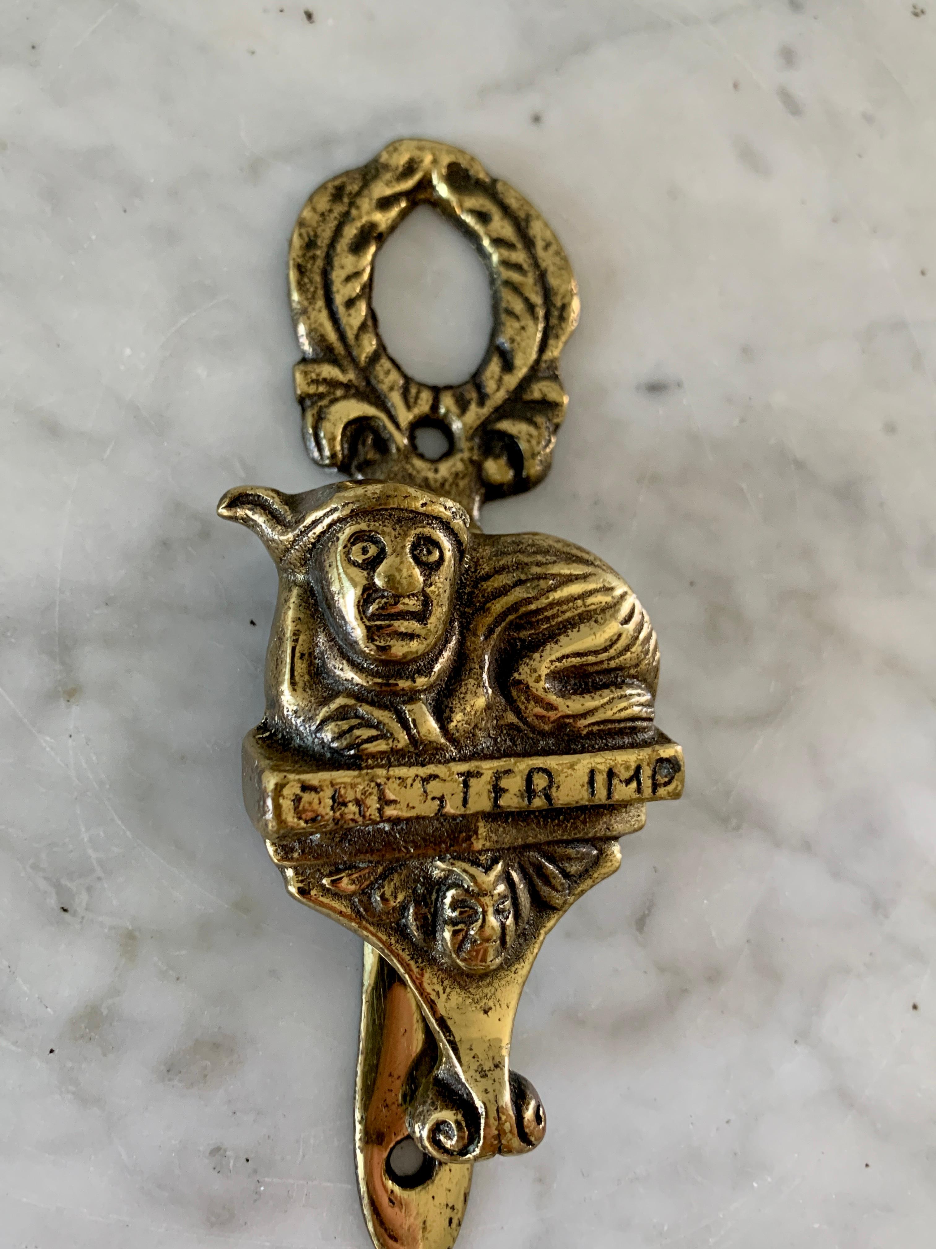 lincoln imp door knocker