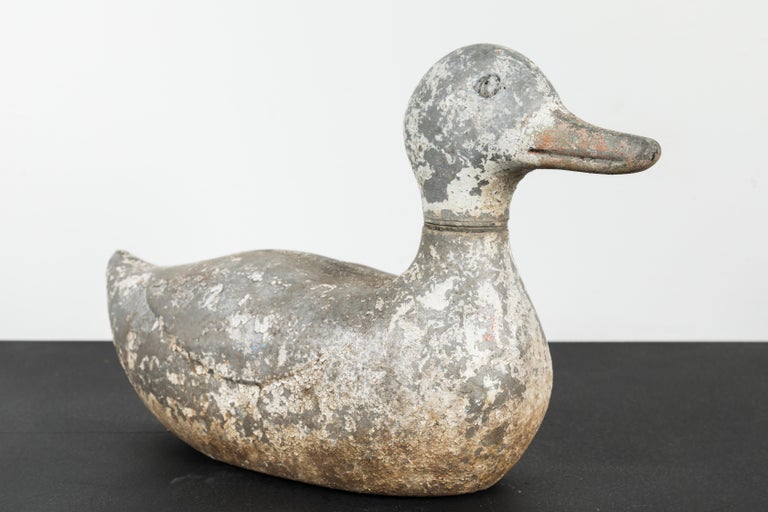 Vintage Cast Iron Duck Sprinkler White Paint at 1stdibs