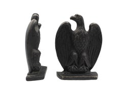 Serre-livres aigle en fonte