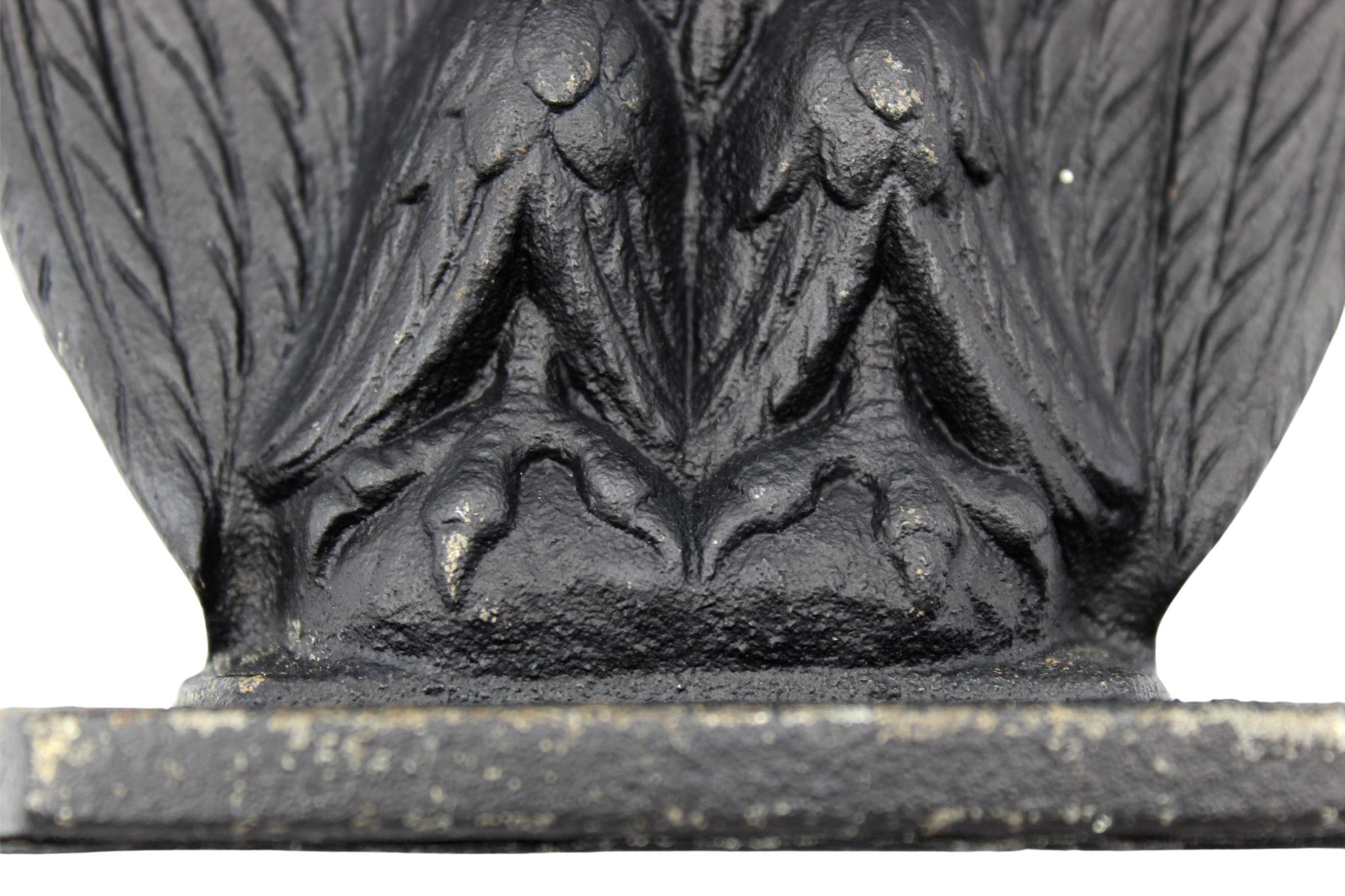 American Vintage Cast Iron Eagle Bookends
