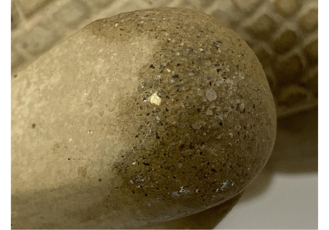 Vintage Cast Stone Grasshopper Figure For Sale 3