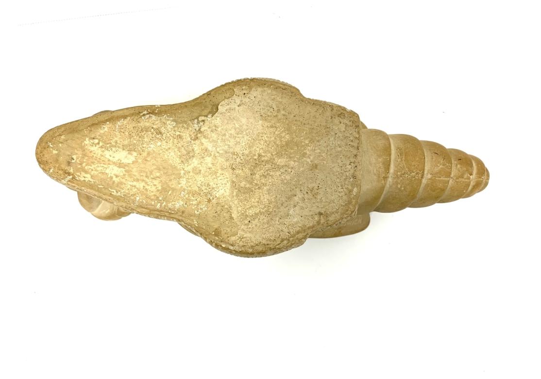 Vintage Cast Stone Grasshopper Figure For Sale 2