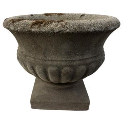 Vintage Cast Stone Urn, circa 1950