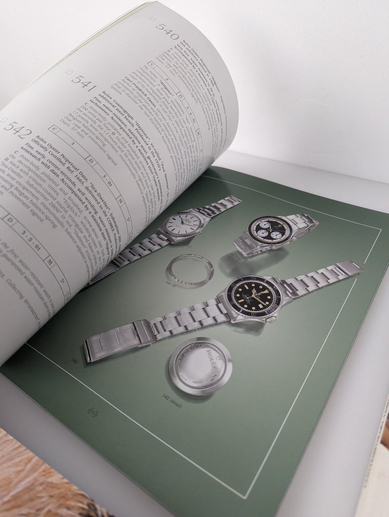 Vintage Catalog Collection of Antiquorum Luxury Watches 1999 2000 2001