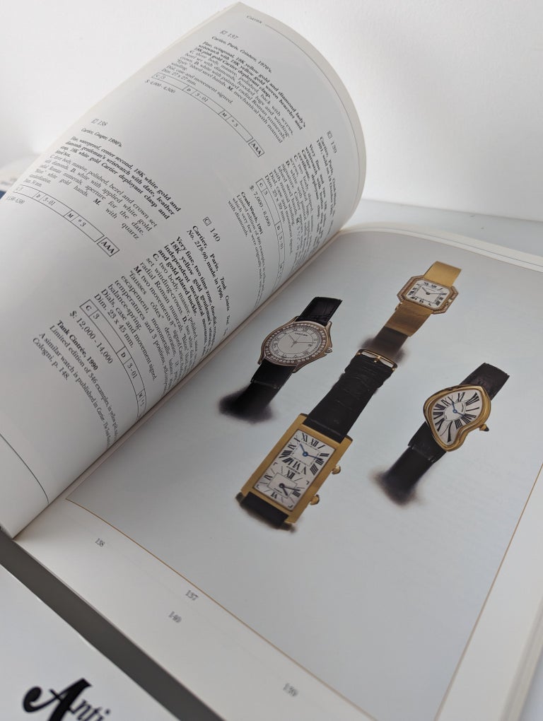 Vintage Catalog Collection of Antiquorum Luxury Watches 1999 2000 2001